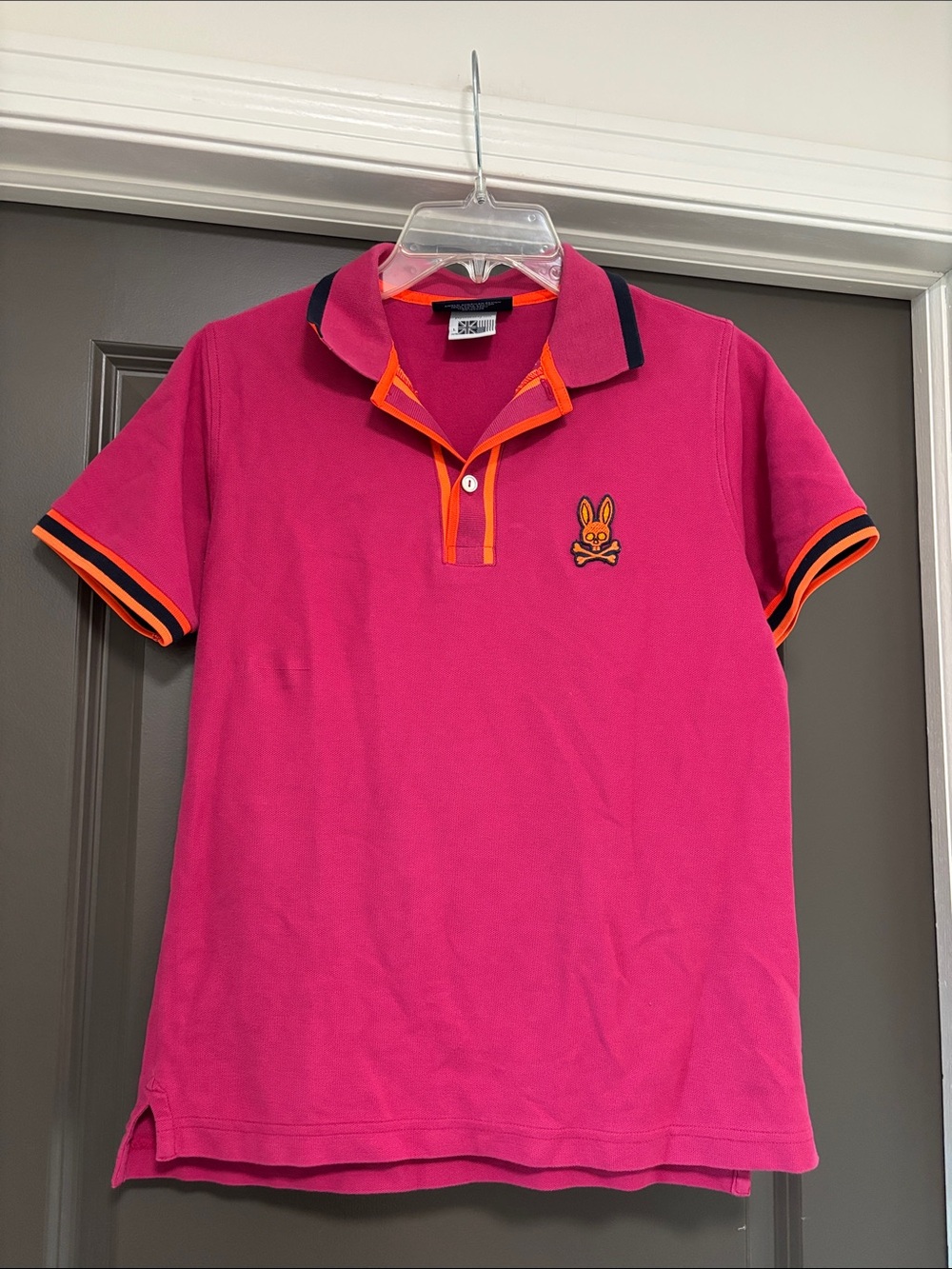 Psycho Bunny pima cotton polo L 14/16